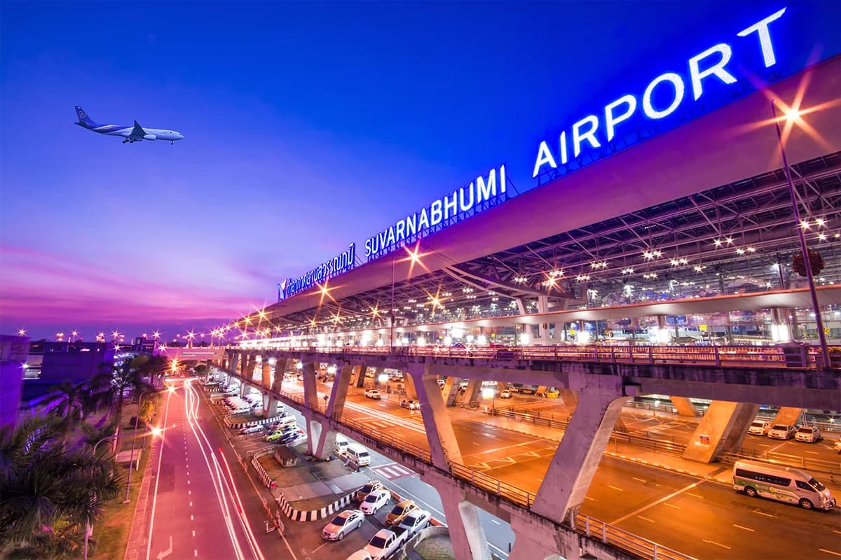 Suvarnabhumi (BKK) Terminal, visueller Kontext für den Abflug-Fast-Track von FastTrack BKK